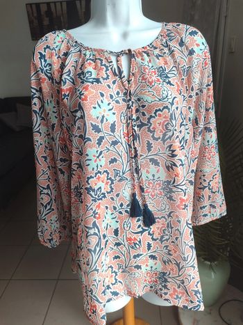 Blouse manches 3/4 légère