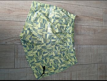 Short de bain Puma jaune