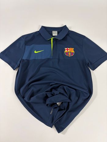 T-Shirt Polo de Football Nike FC Barcelone Training 2012/2013 Vintage 2000’s