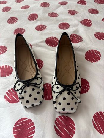 Ballerines à pois 