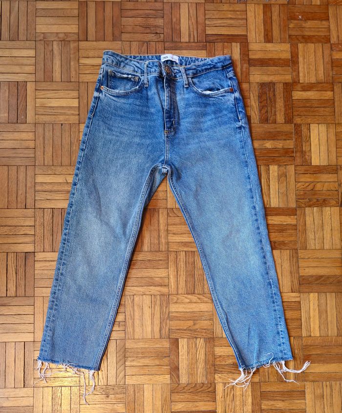 Jean taille haute Zara - photo numéro 4