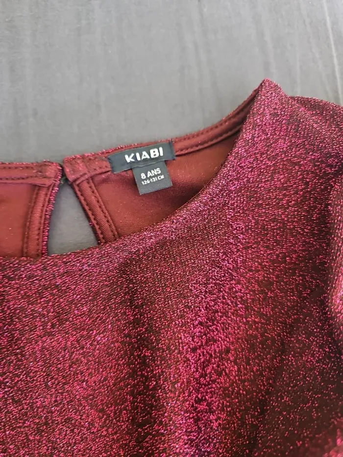Lot de 2 robes de fête fille 8 ans - photo numéro 4