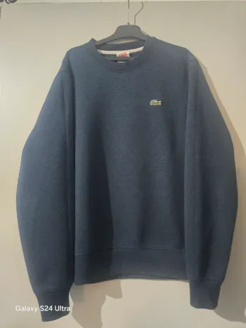 Sweat bleu - Lacoste - Taille 3