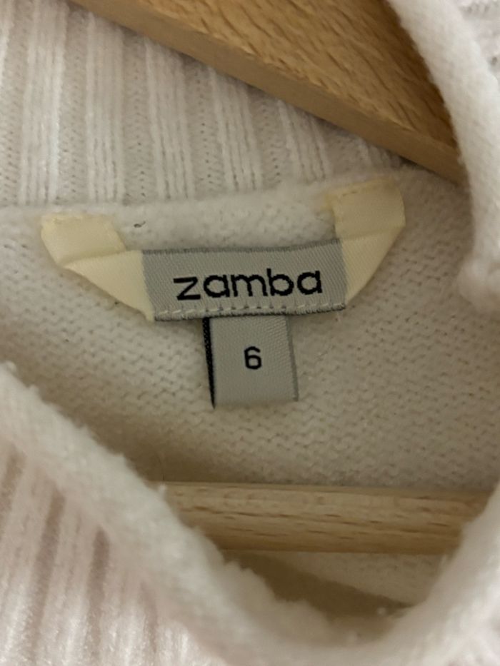 Pull blanc - photo numéro 2