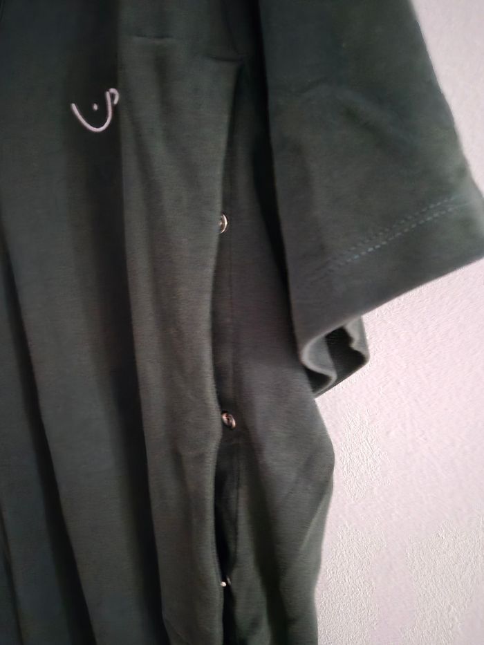 Tshirt vert foncé allaitement latte mamiato small - photo numéro 3