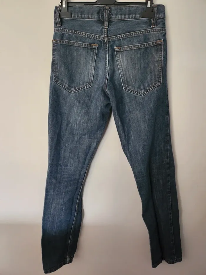Pantalon Jean bleu LH taille 34 en très bon état - photo numéro 2