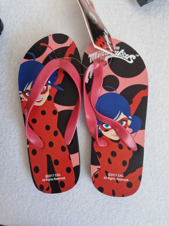 Tong miraculous ladybug 32/34 neuf