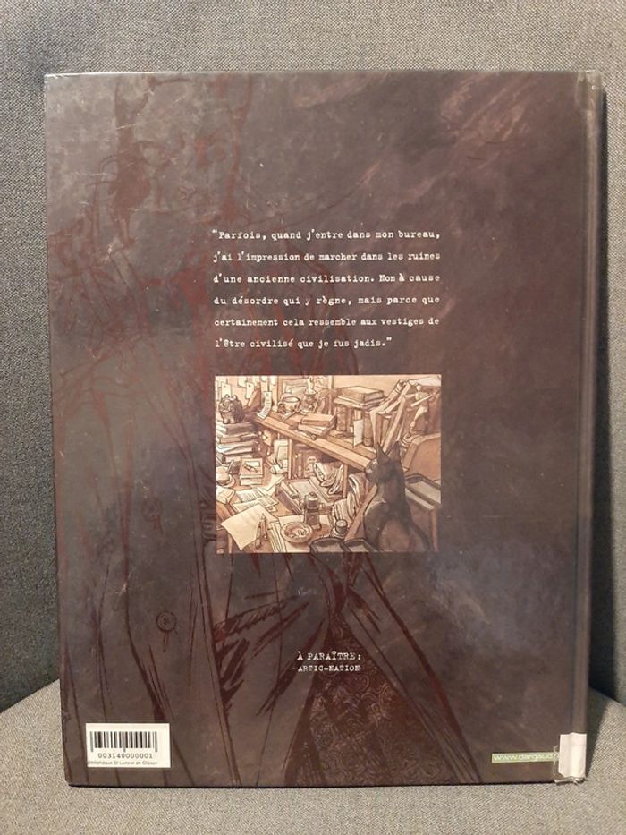 Blacksad T1 EO en français - exemplaire de bibliothèque - photo numéro 2