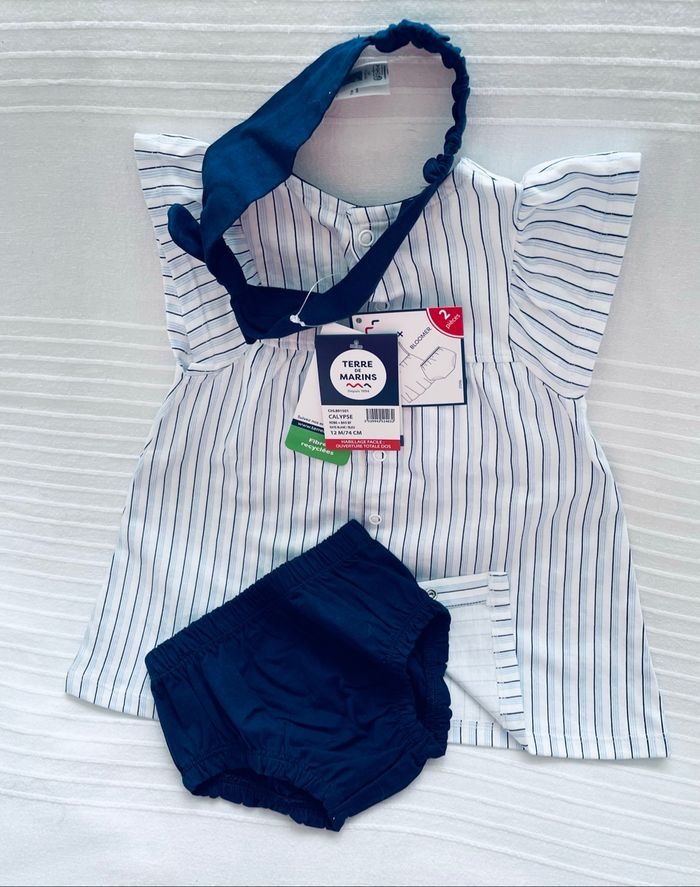Robe bloomer terre de marins 12 mois - photo numéro 4