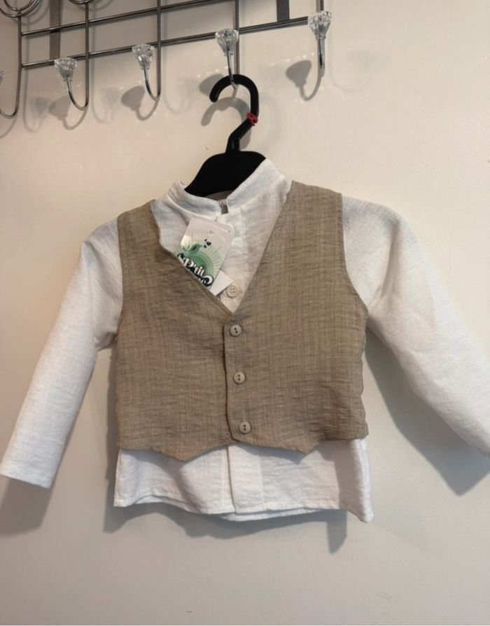 Ensemble Costume garçon neuf 3 ans P’tit Môme - photo numéro 4