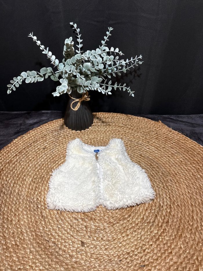 Gilet sans manches bébé fille taille 12 mois