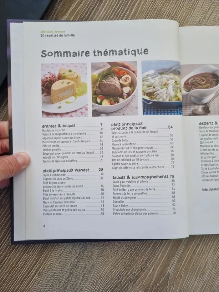 Livre Thermomix 50 recettes de famille - photo numéro 3
