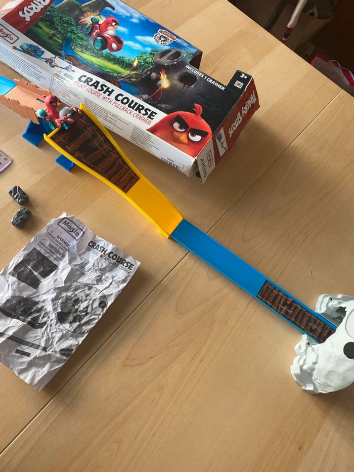 Jeu circuit voiture angry birds 2019 crash course mais to - photo numéro 3