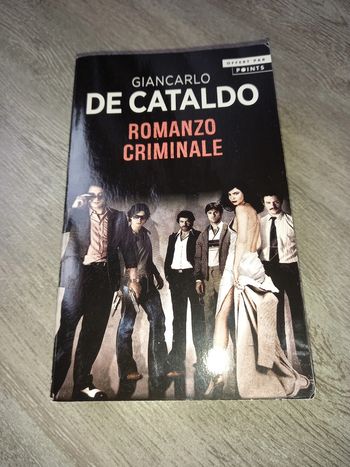 livre romanzo criminal de giancarlo de cataldo en français