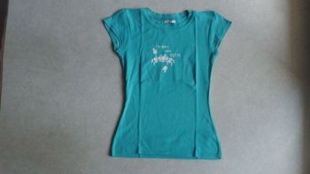 T-shirt bleu "Crabe"