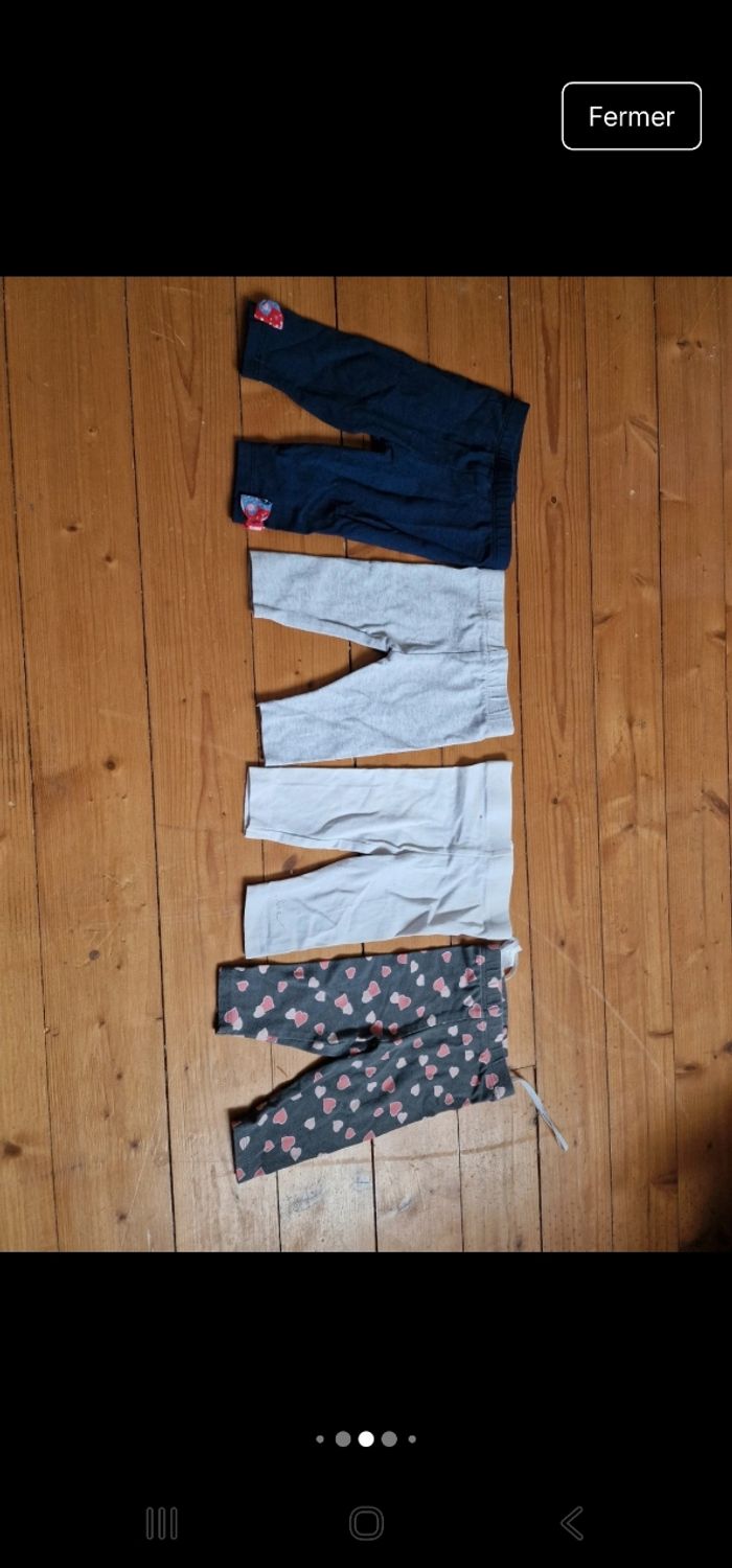 Lot pantalons et pull fille 3 mois - photo numéro 8