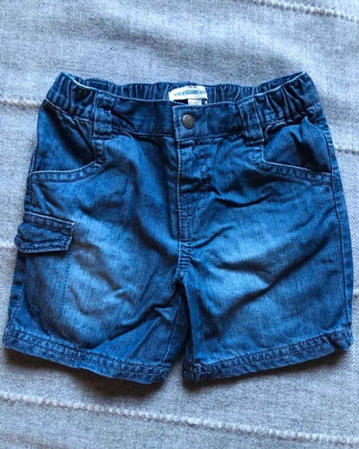 Short en Jean 12 mois Vertbaudet