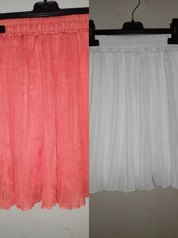 Jupes plissées fluide