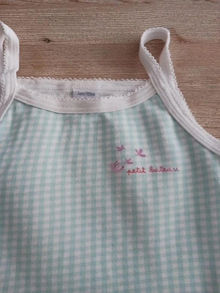 Chemise de corps fille Petit bateau 4 ans - photo numéro 2