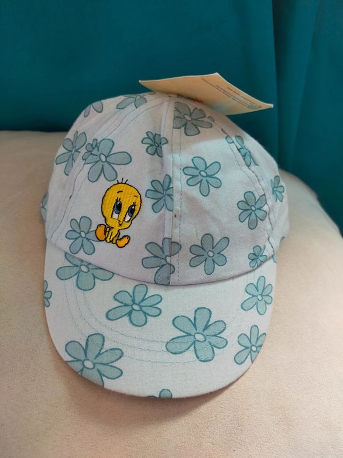 Casquette bébé Titi – Baby Looney Tunes – 100% coton - photo numéro 4