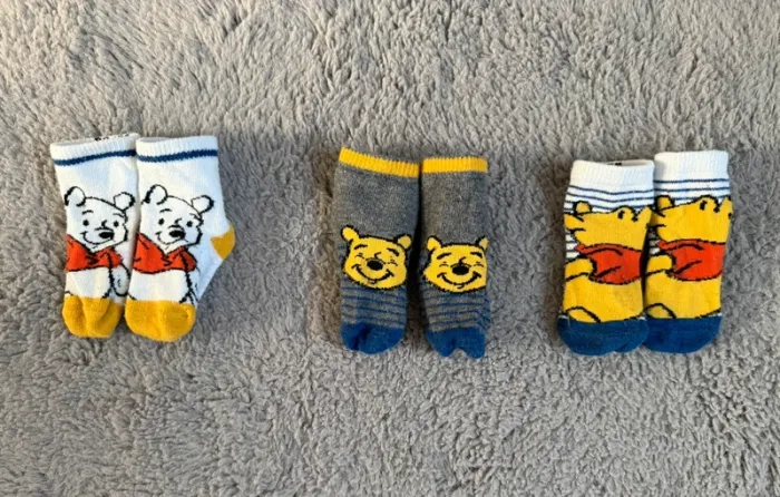 3 paires de chaussettes