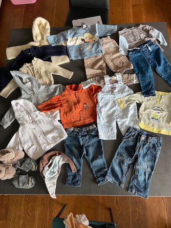 Lot de vêtements garçon 6 mois mi-saison