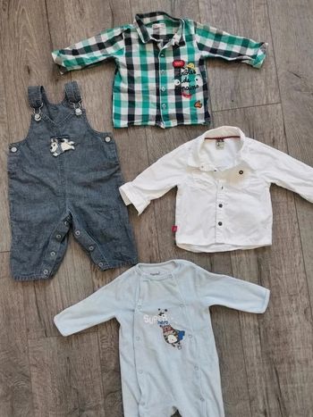 Lot vêtements garçon 6 mois