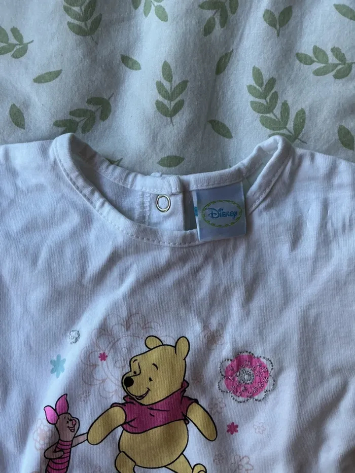 teeshirt manches courtes disney winnie 12 mois - photo numéro 4