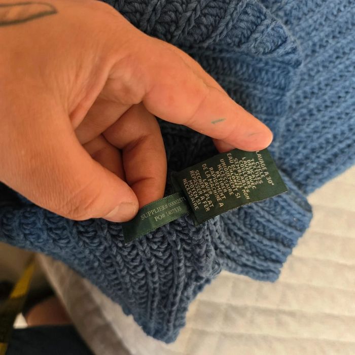 Pull grosse maille - photo numéro 5