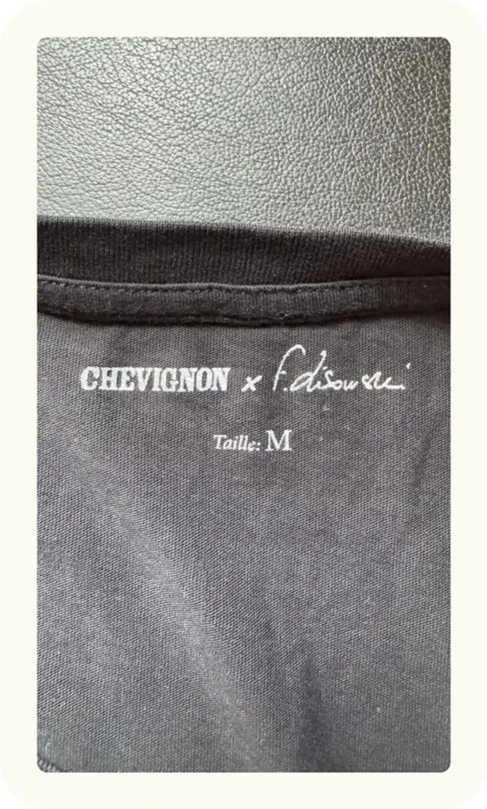 Tee shirt imprimé homme Chevignon Taille M - photo numéro 3