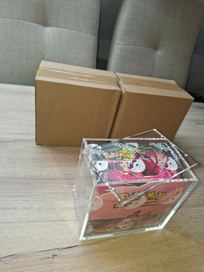 Lot de 2 acryliques display Pokémon aimantée épaisse de qualité premium - photo numéro 5