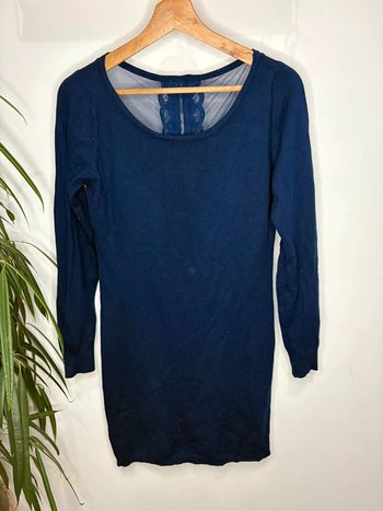 Robe pull bleu