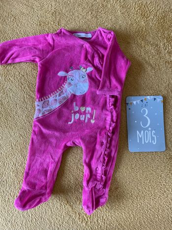 Lot de 4 pyjama hiver 3 mois