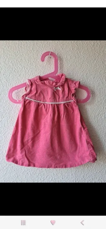robe rose mes petits cailloux