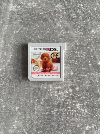 Jeu pour Nintendo 3DS en loose, Nintendogs + cats en français.