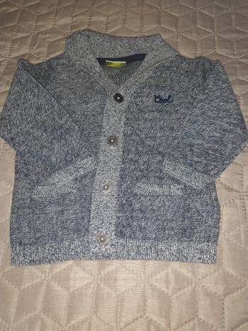 Gilet  fin garçon  9 mois