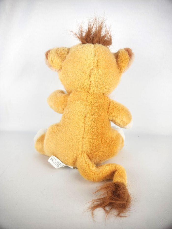 Peluche Simba Bébé Le Roi Lion - Mattel Disney Vintage 1994 - 20 cm - photo numéro 4
