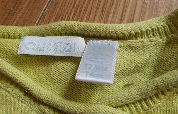 Gilet croisé fille été 12 mois - photo numéro 5