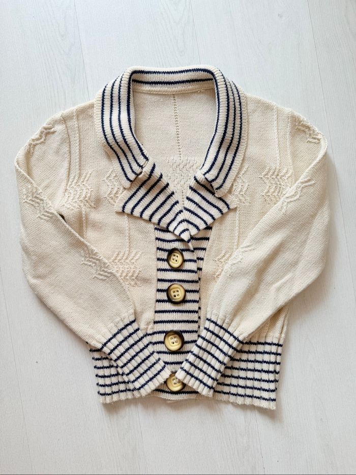 Cardigan vintage année 1970 - photo numéro 5
