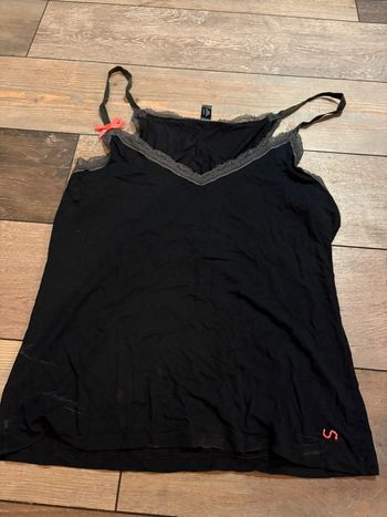 Débardeur noir undiz taille L