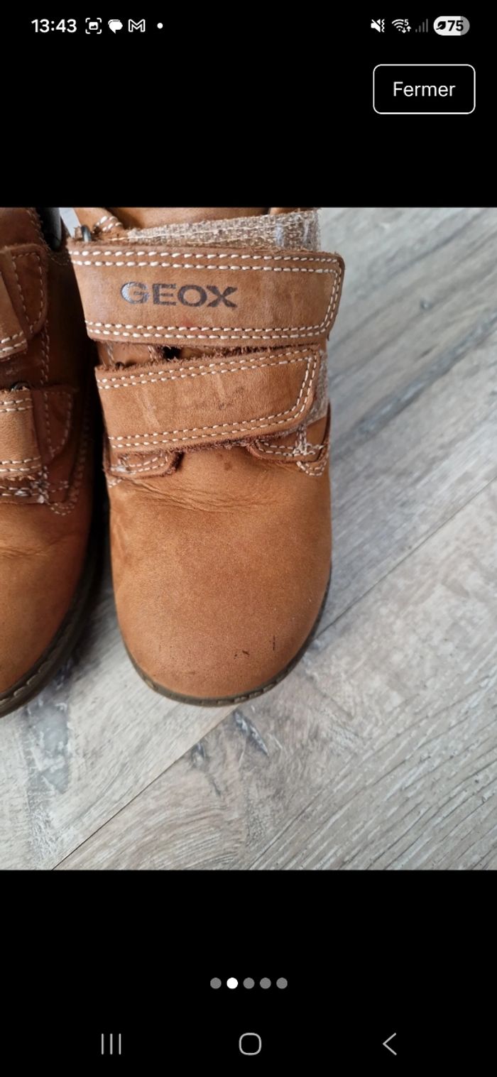 Bottines garçon geox - photo numéro 2