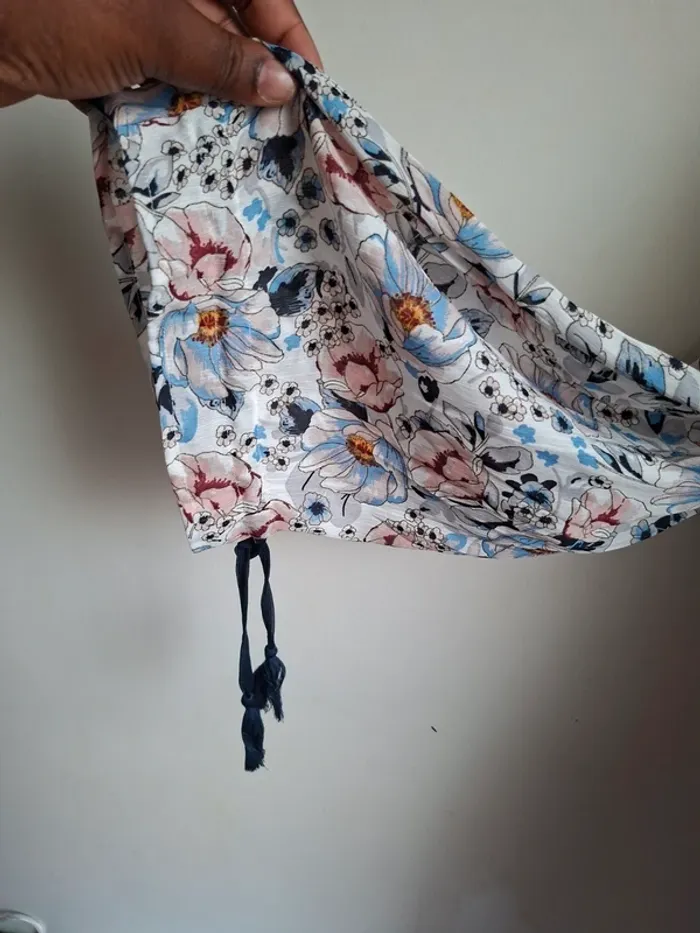 Robe longue porte-feuille fleurie, Glamorous, neuve, taille 40 - photo numéro 5