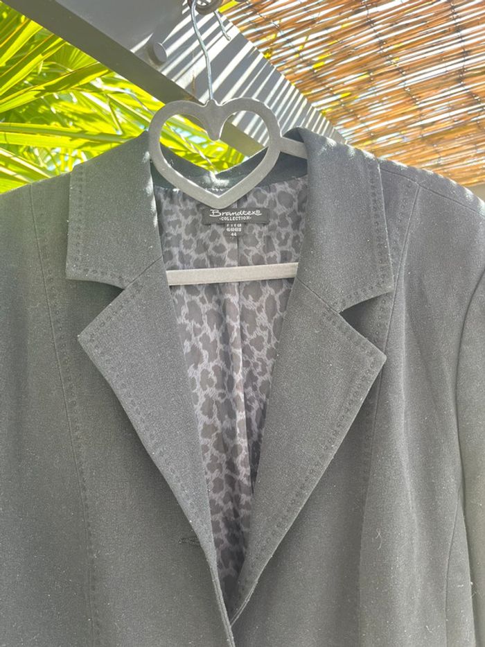 Blazer noir Brandtex 44 - photo numéro 3
