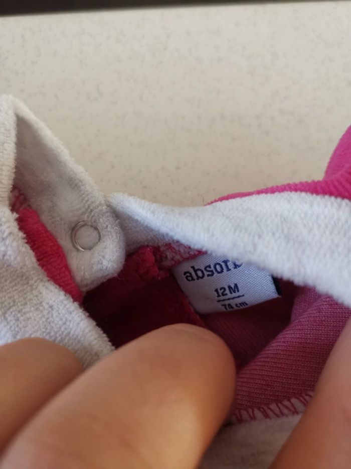 Lot de 2 pyjamas absorba 12 mois - photo numéro 4