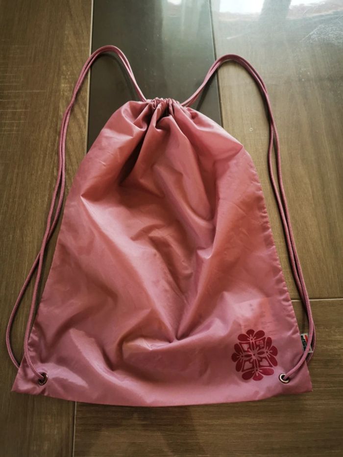 Sac baluchon esprit rose - photo numéro 3