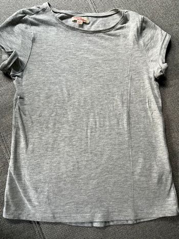 T-shirt fille DPAM 8 ans gris