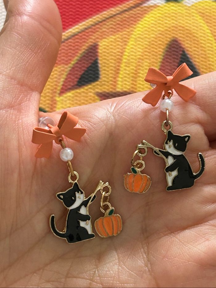Boucles d’oreilles Halloween