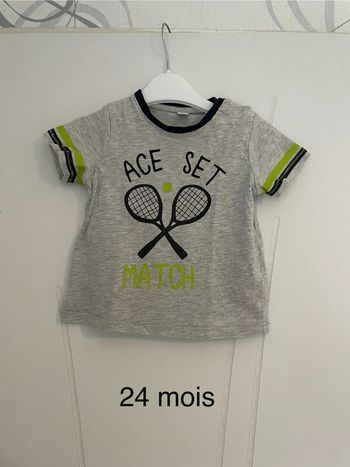 Tee shirt 24 mois