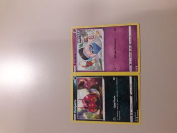 Venipatte + Sepiatop lot de 2 cartes Pokémon neuves