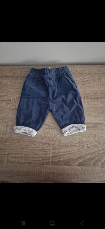Pantalon bleu Marine
